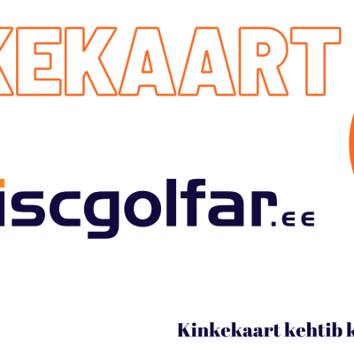 Discgolfar.ee kinkekaart